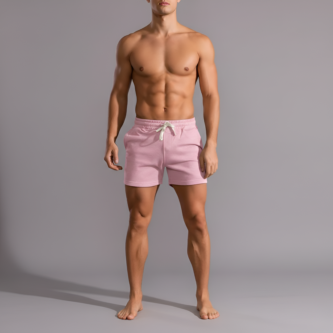 Men's Fleece Gym Athletic Training Sweat Shorts
