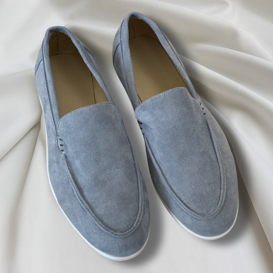 Men's Leather Slip-On Loafer Shoes