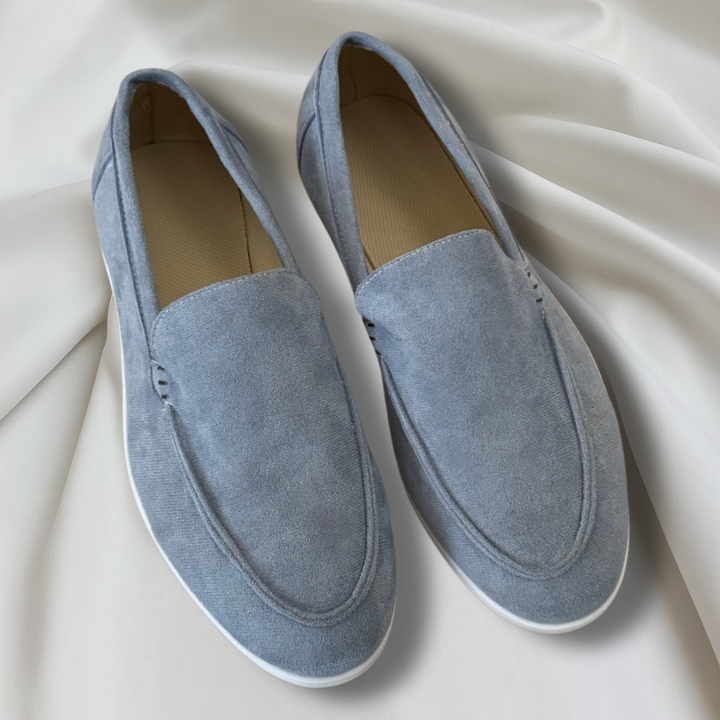 Men's Leather Slip-On Loafer Shoes