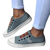 Women’s Leather Slip-On Sneakers