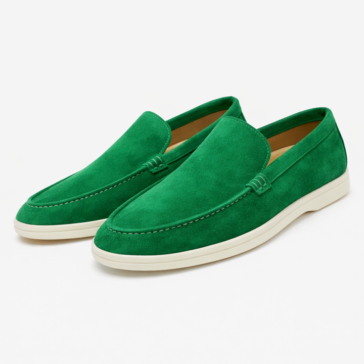 Men's Suede Slip-On Driving Loafers