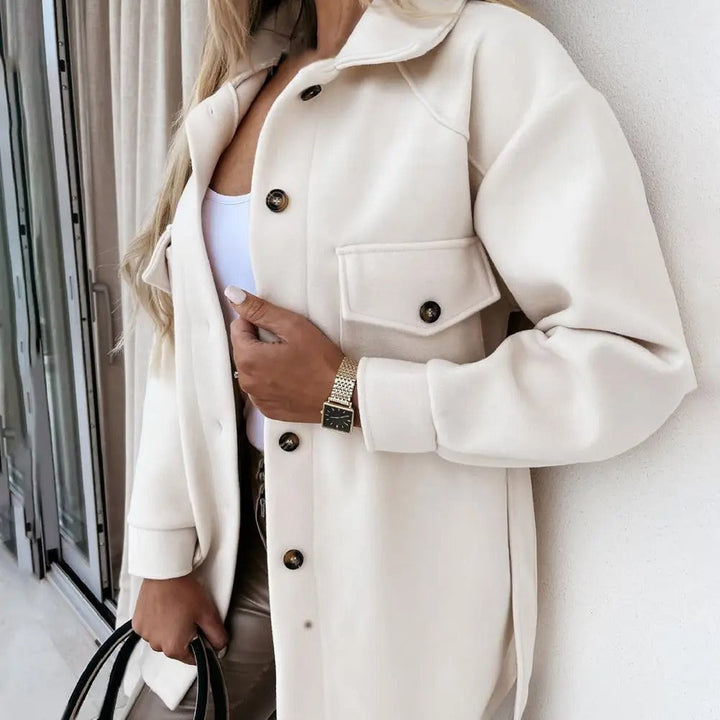 Women’s Fleece Button-Up Shacket