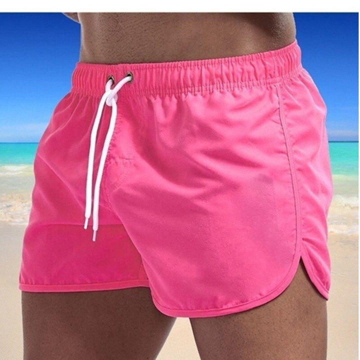 Men's Nylon Swim Shorts Quick Dry Beach Trunks