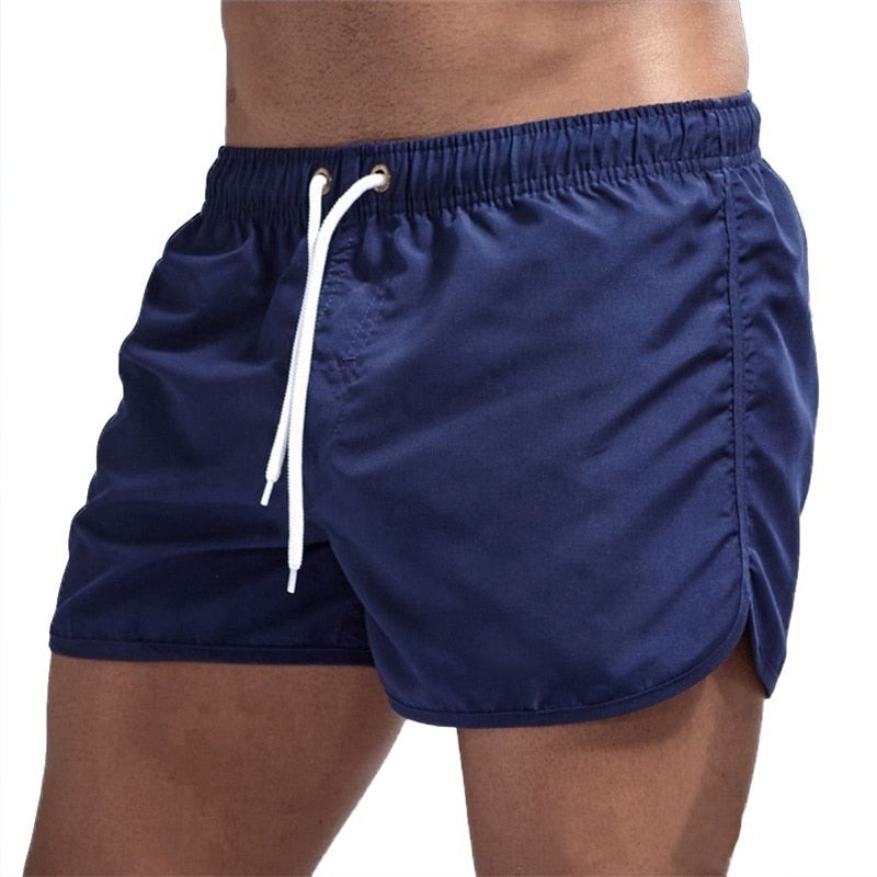 Men's Nylon Swim Shorts Quick Dry Beach Trunks