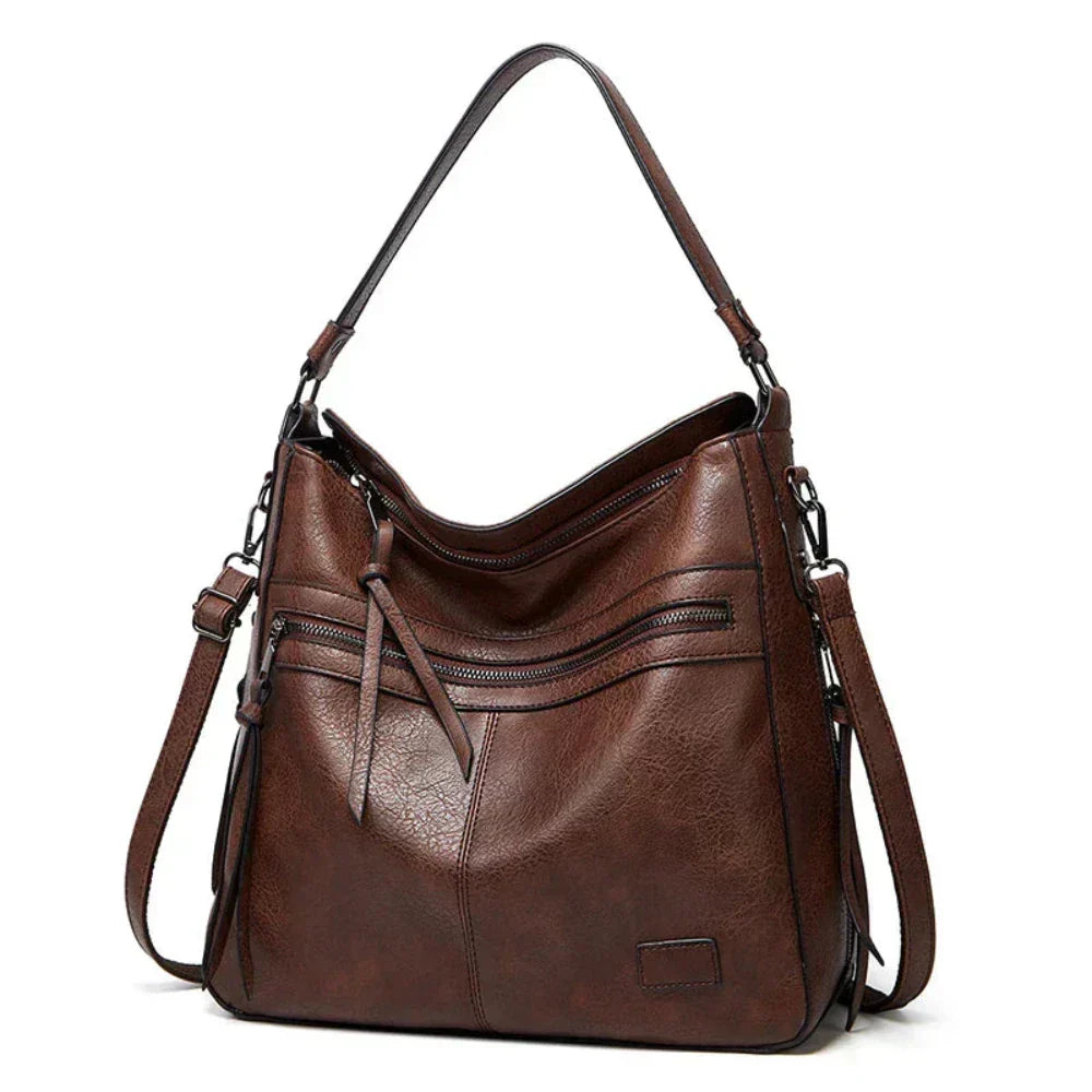 Women's Leather Satchel Handbag
