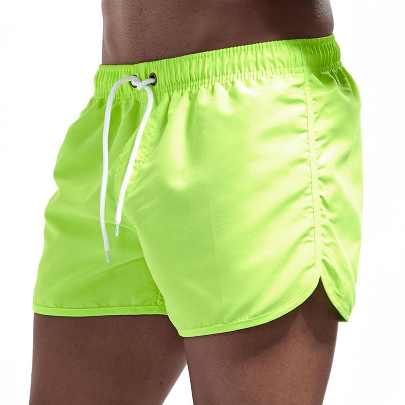 Men's Nylon Swim Shorts Quick Dry Beach Trunks