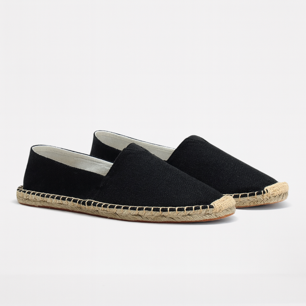 Women's Linen Canvas Loafers Lightweight Slip-On Moccasins