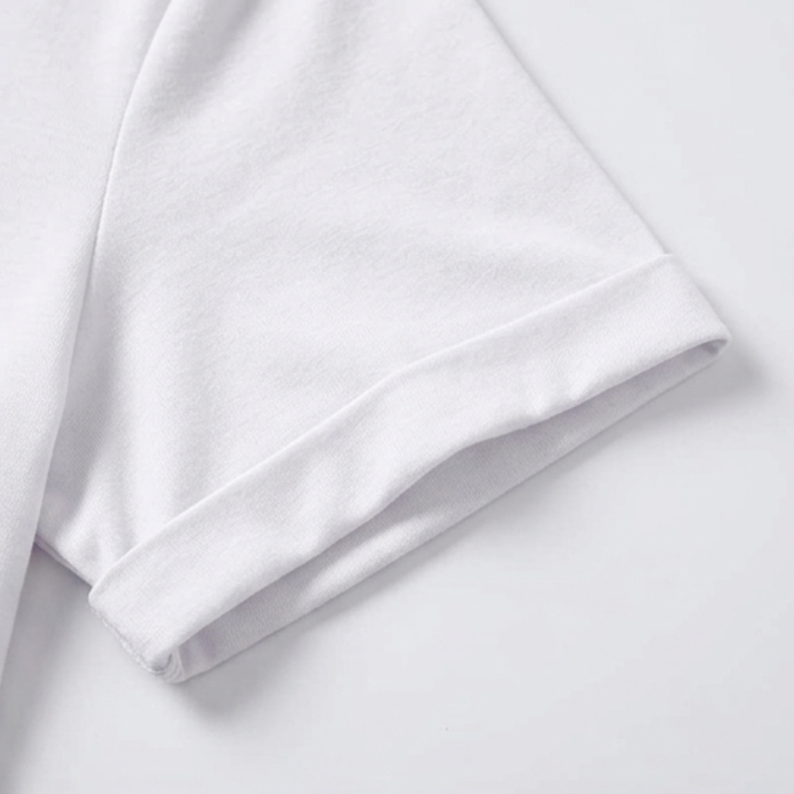 Women's Linen Blend V Neck T Shirt Short Sleeve Loose Top Blouse
