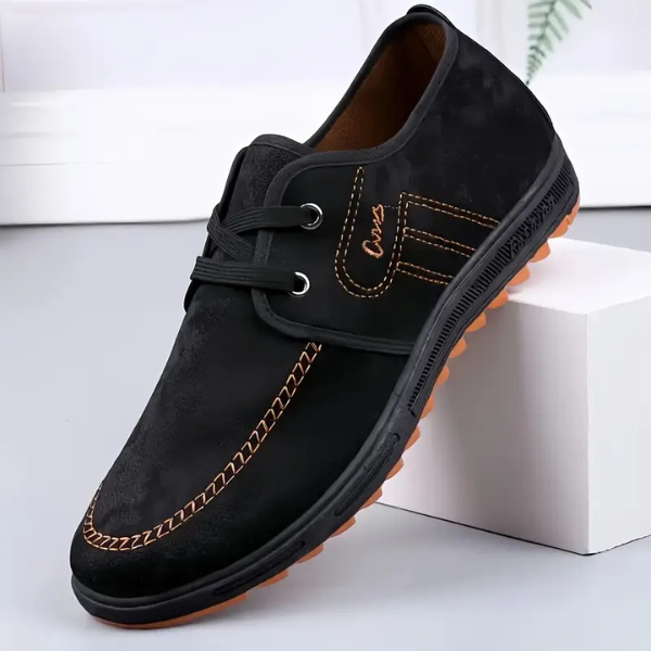 Men's Leather Loafers Casual Oxford Derby Flats