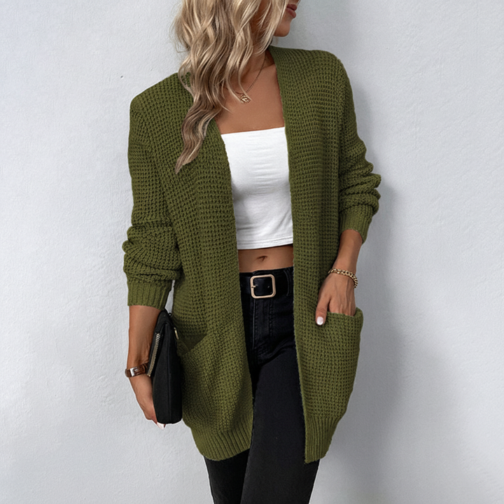 Women’s Relaxed Merino Wool Long Cardigan