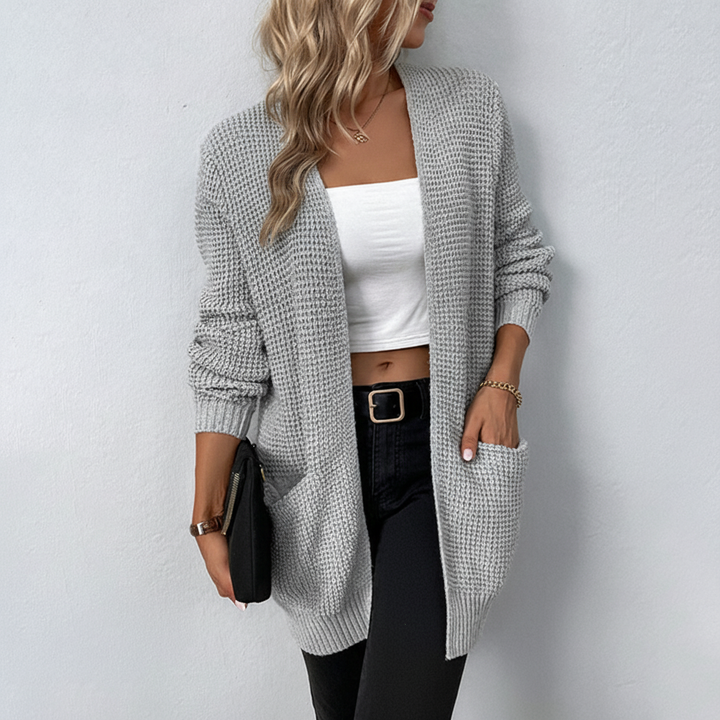 Women’s Relaxed Merino Wool Long Cardigan