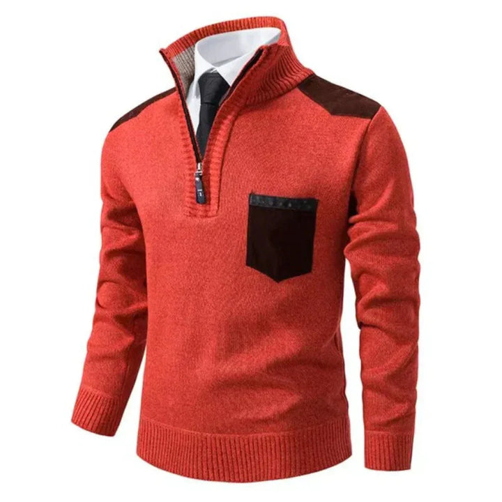 Men’s Merino Wool Quarter-Zip Pullover