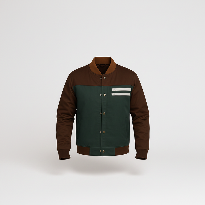 Men's Fleece-Lined Bomber Jacket