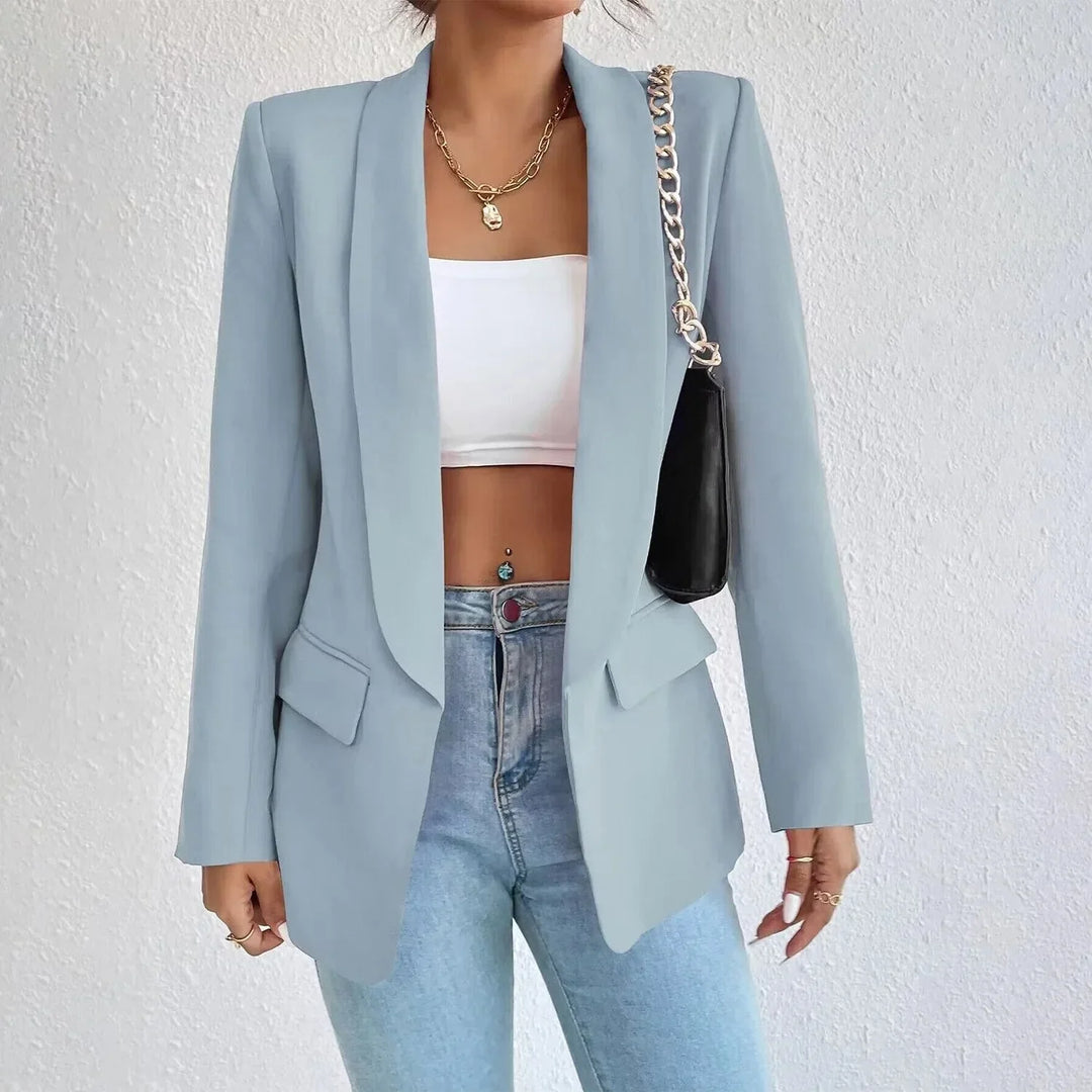 Women's Classic Tailored Fit Wool Blazer
