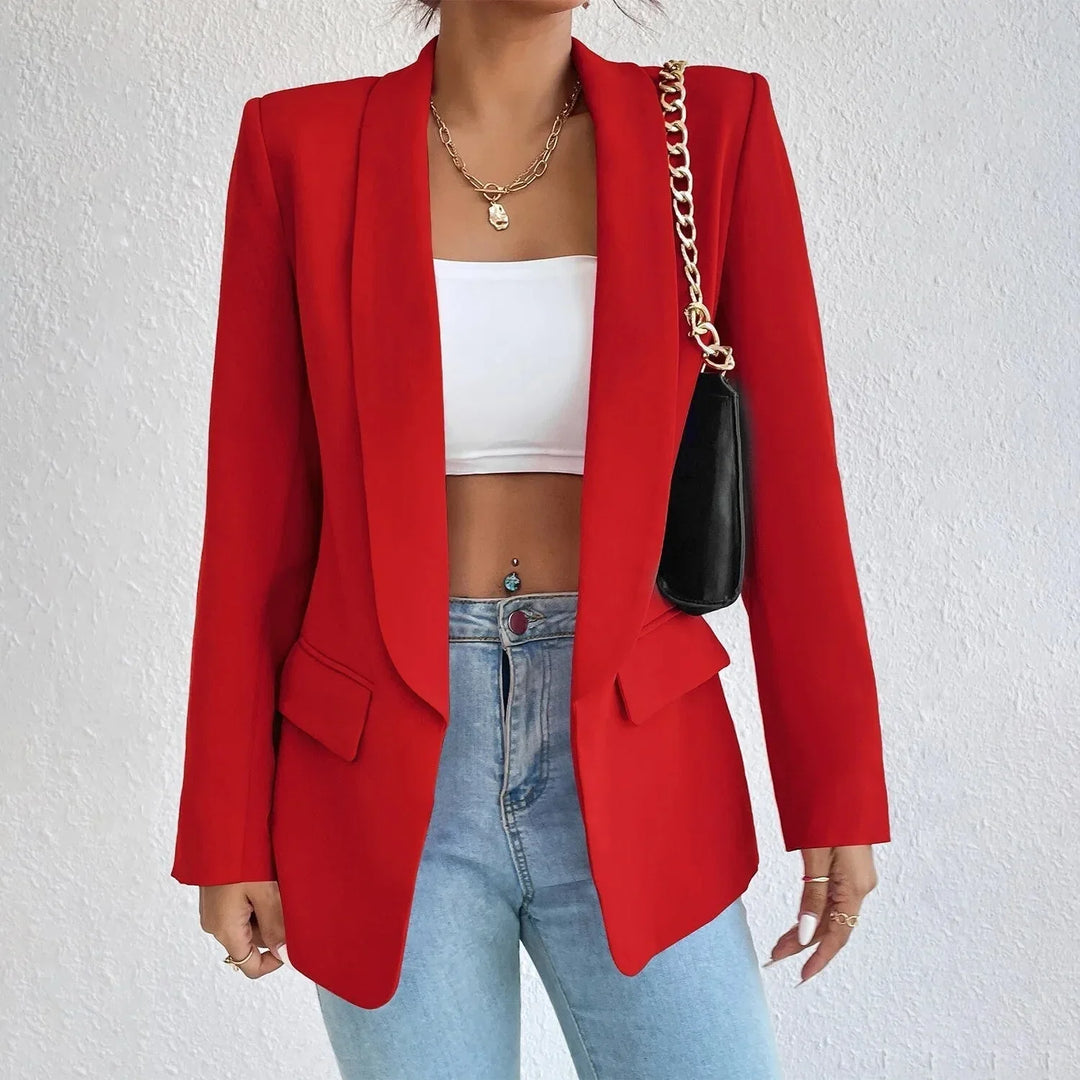 Women's Classic Tailored Fit Wool Blazer