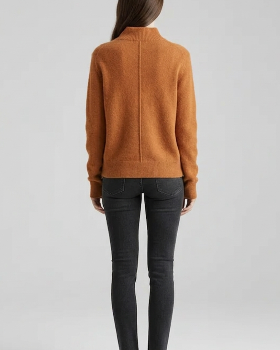 Merino Wool Knit Cardigan Women Button Up Sweater