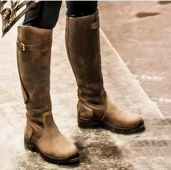 Women's Leather Performance Tall Riding Boots