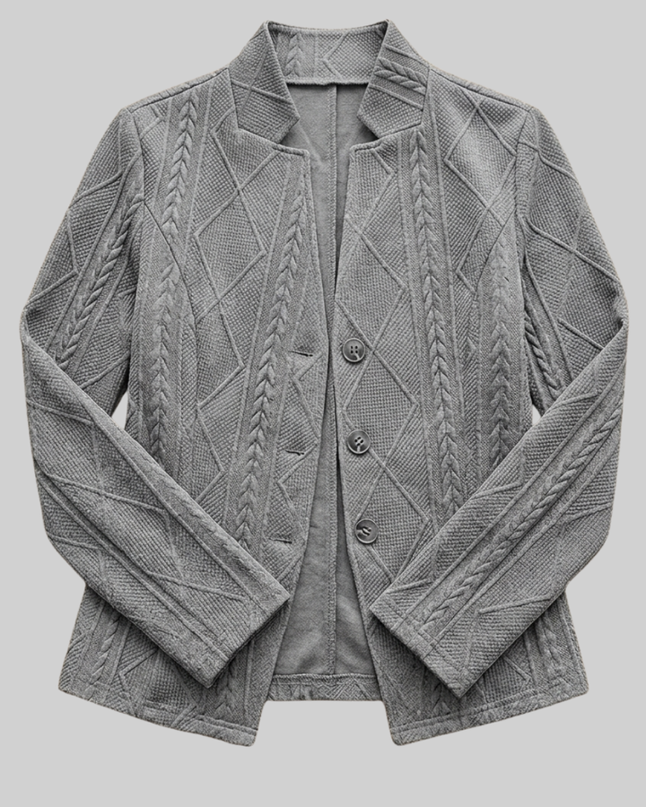 Women's Tailored Knit-Blend Blazer