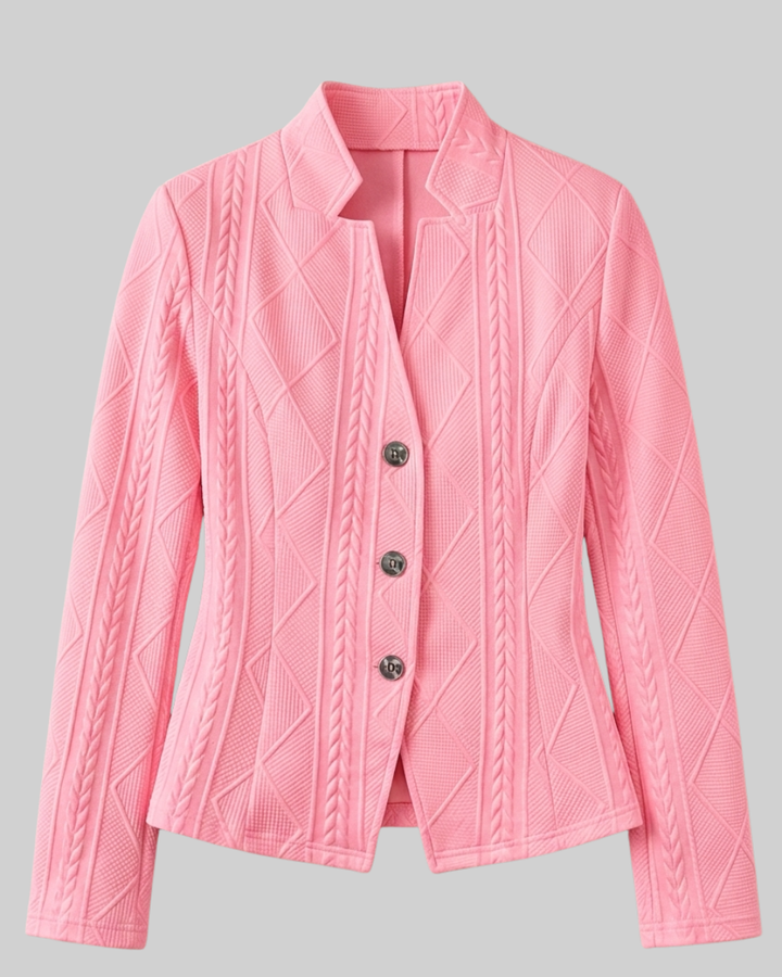 Women's Tailored Knit-Blend Blazer