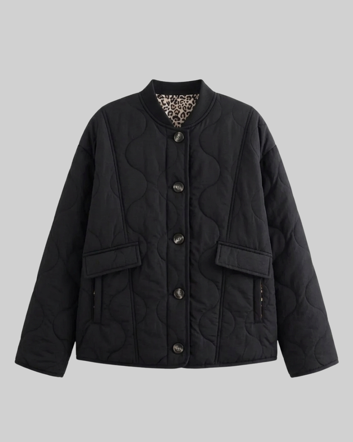 Women's Oversized Quilted Jacket Fleece Coat