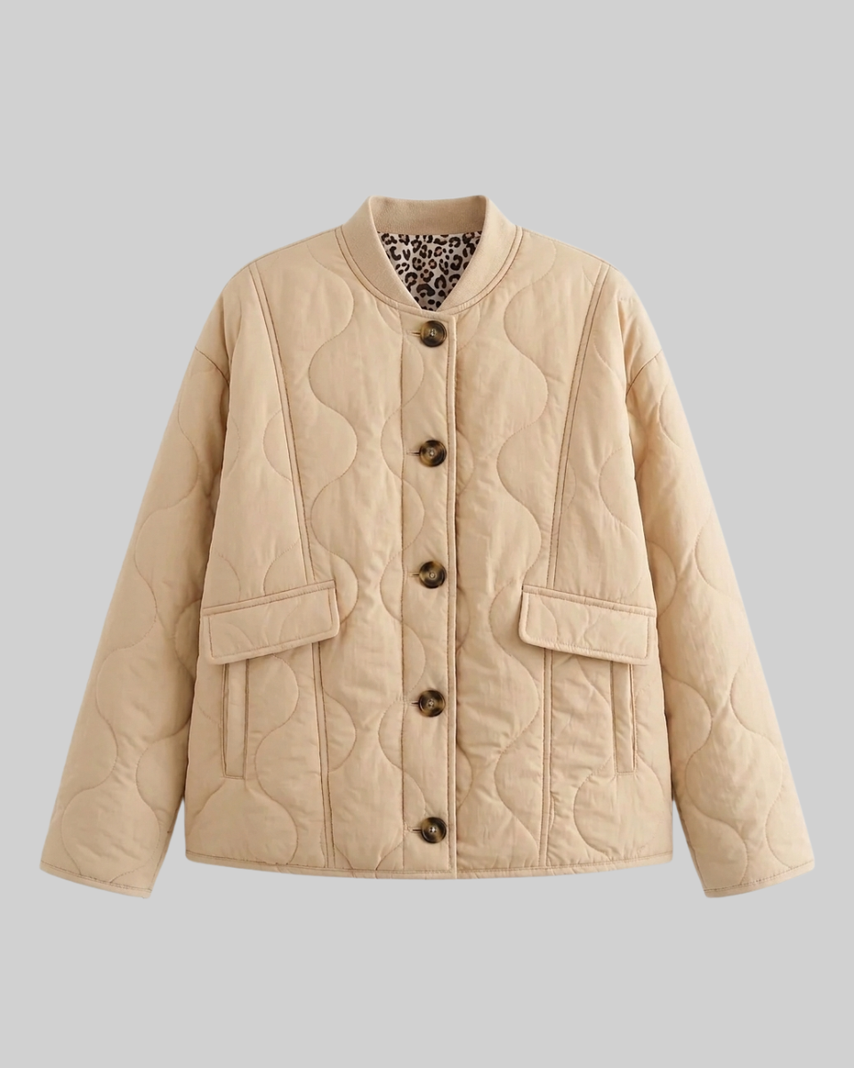 Women's Oversized Quilted Jacket Fleece Coat