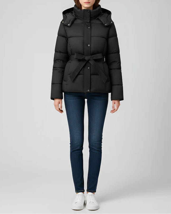 Women's Down Puffer Jacket Hooded Coat