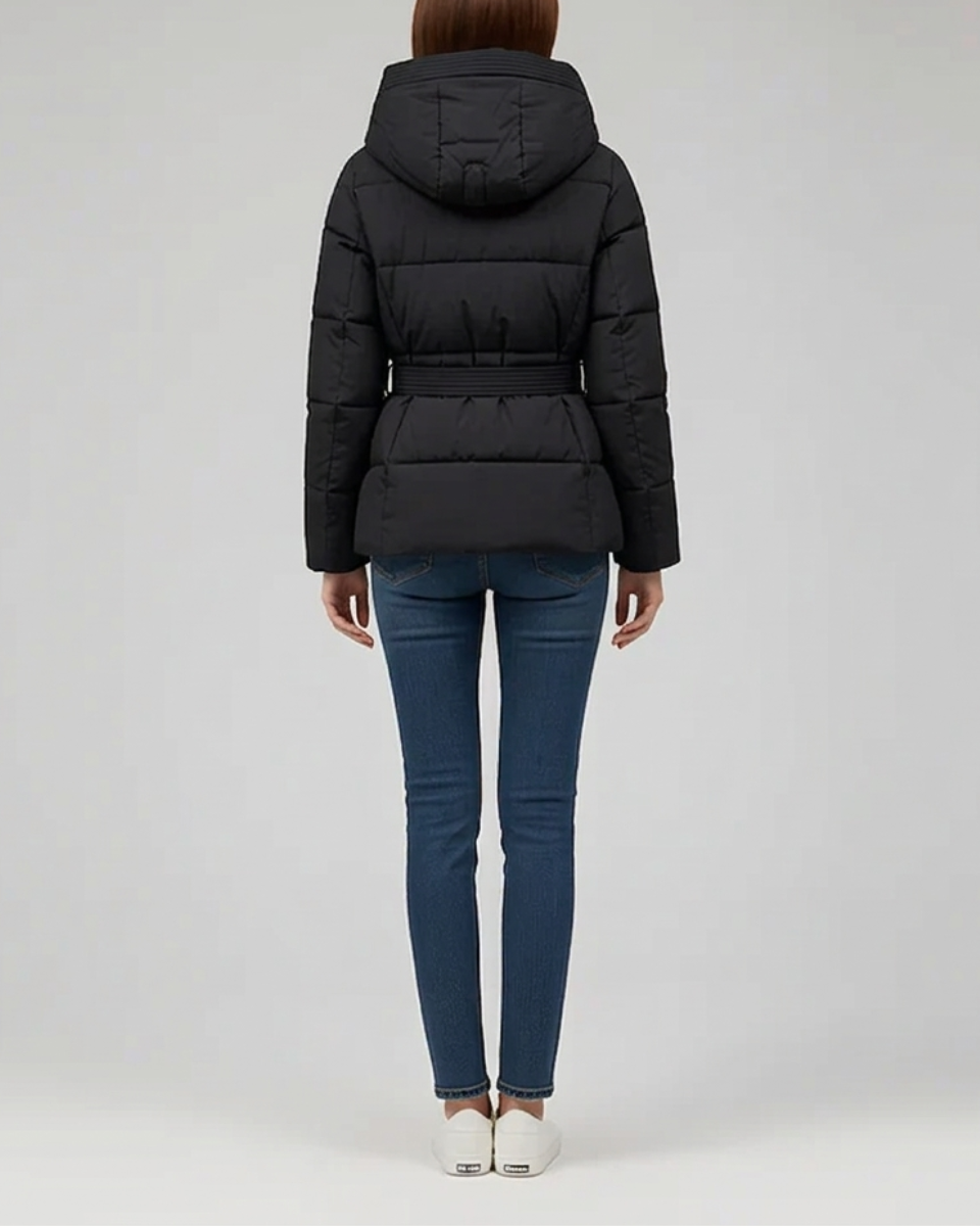 Women's Down Puffer Jacket Hooded Coat
