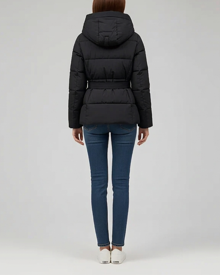 Women's Down Puffer Jacket Hooded Coat