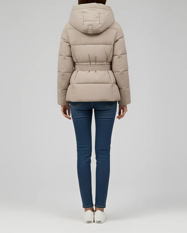 Women's Down Puffer Jacket Hooded Coat