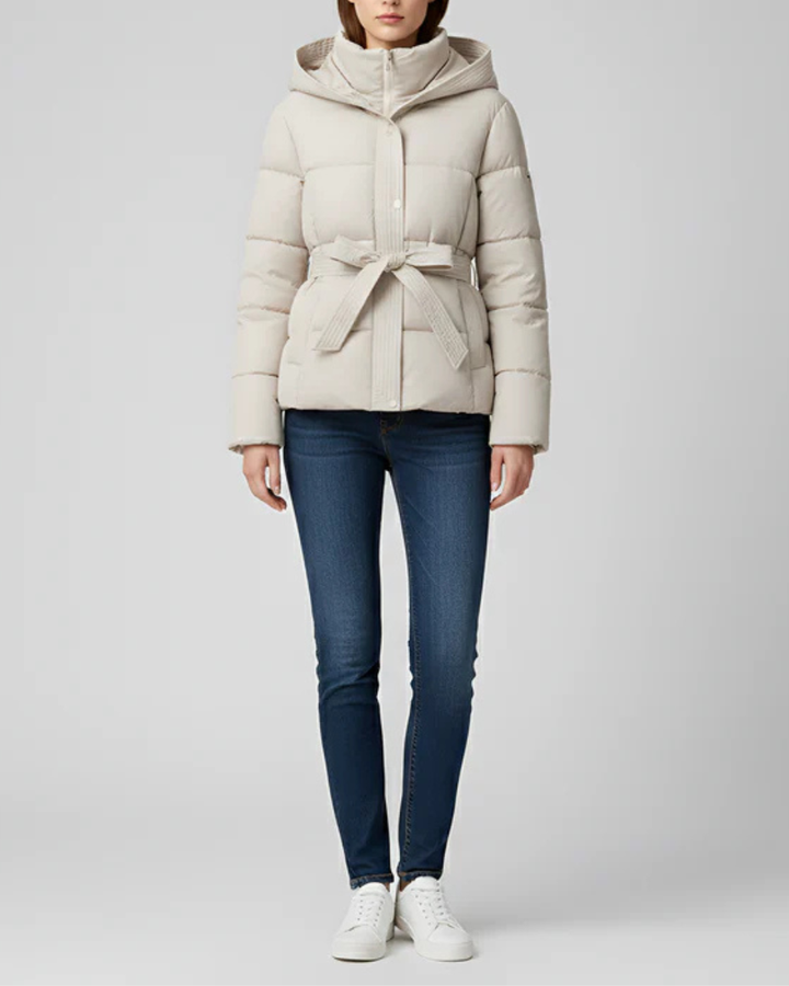 Women's Down Puffer Jacket Hooded Coat