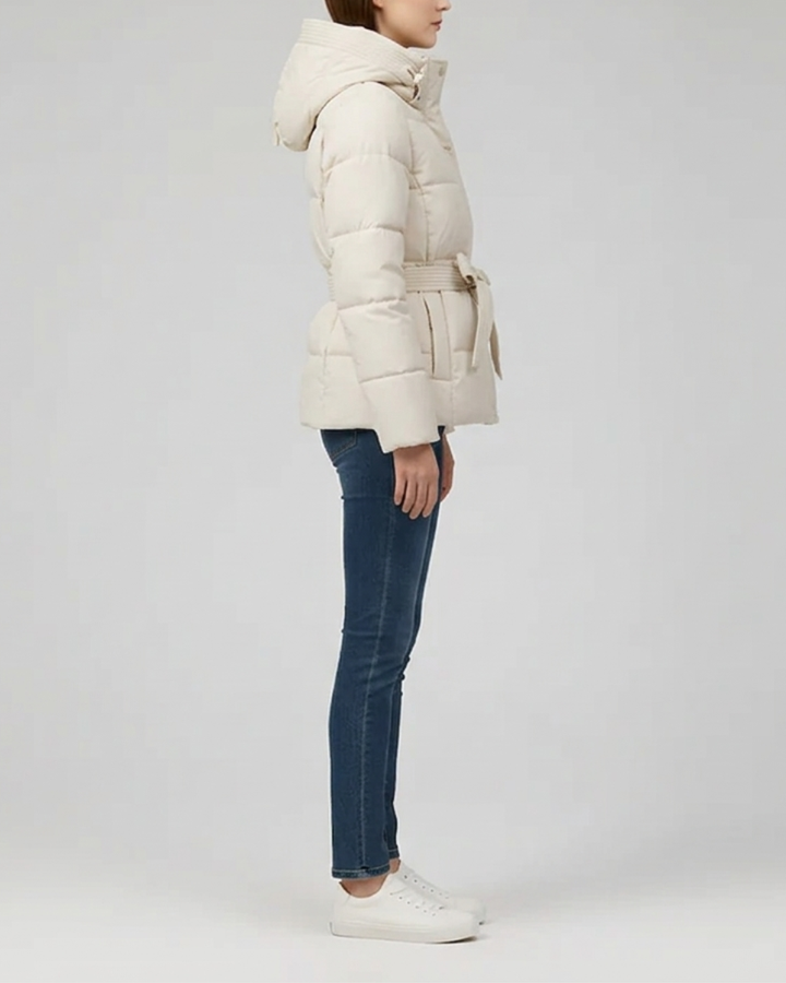 Women's Down Puffer Jacket Hooded Coat