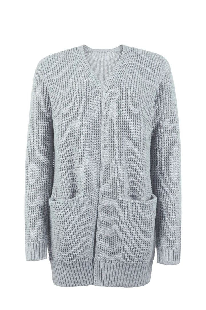 Women's Cardigan Knit Open Front Sweater