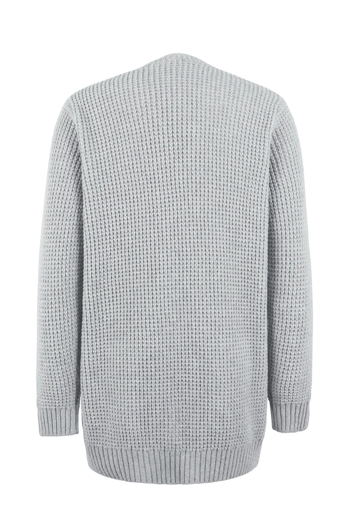 Women's Cardigan Knit Open Front Sweater