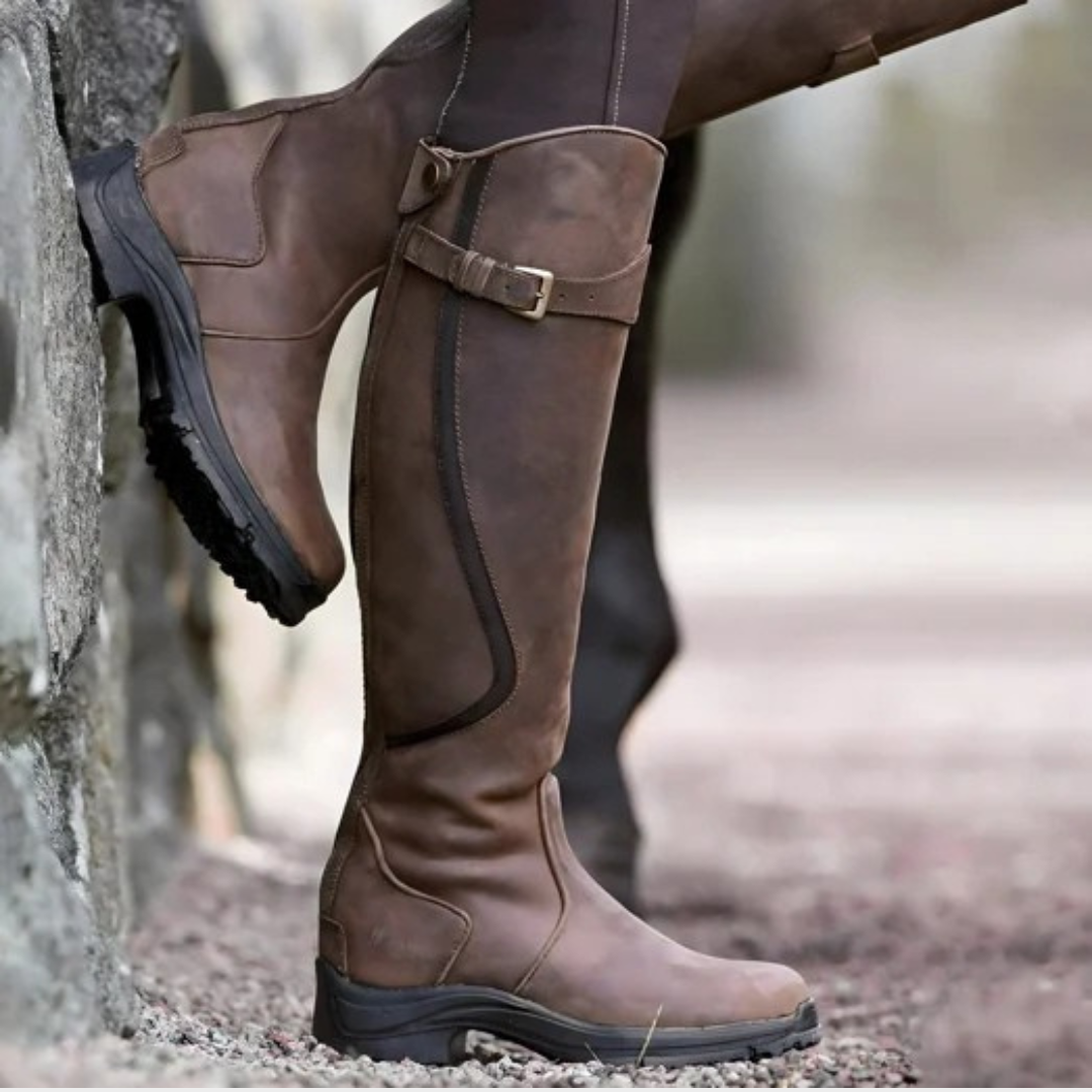 Women's Leather Performance Tall Riding Boots