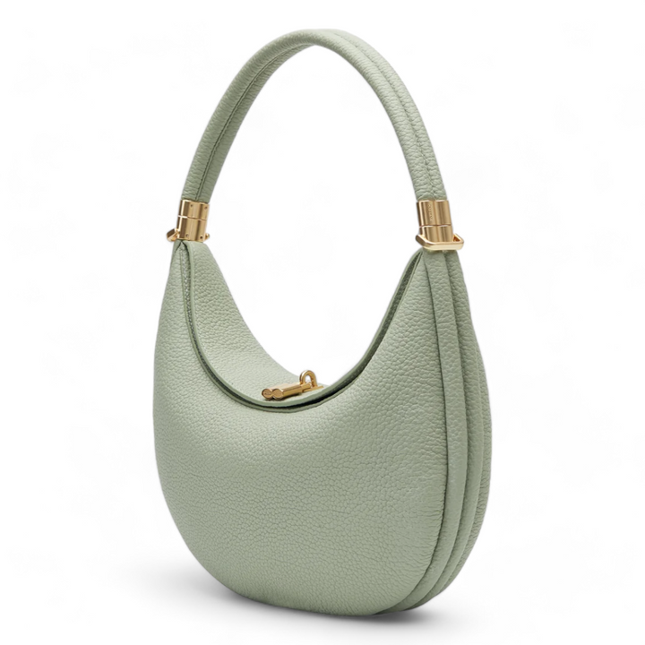 Crescent Leather Bag Women's Stylish Genuine Leather Handbag