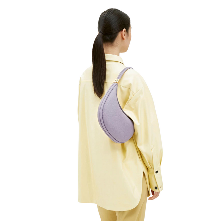 Crescent Leather Bag Women's Stylish Genuine Leather Handbag