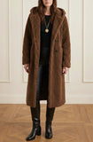 Women’s Oversized Faux-Fur Teddy Long Coat