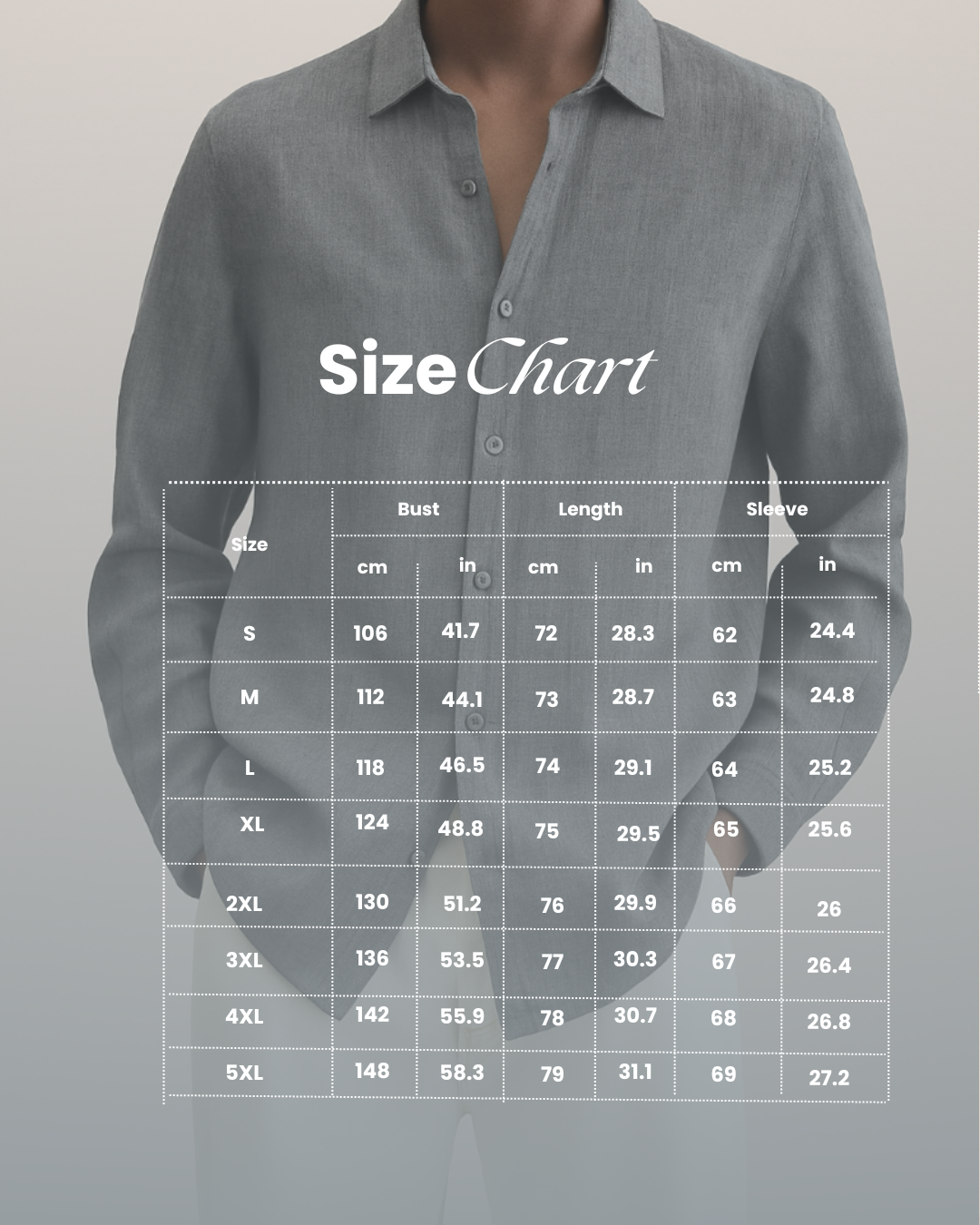 Men's Cotton Long Sleeve Shirt Summer Casual Breathable Top