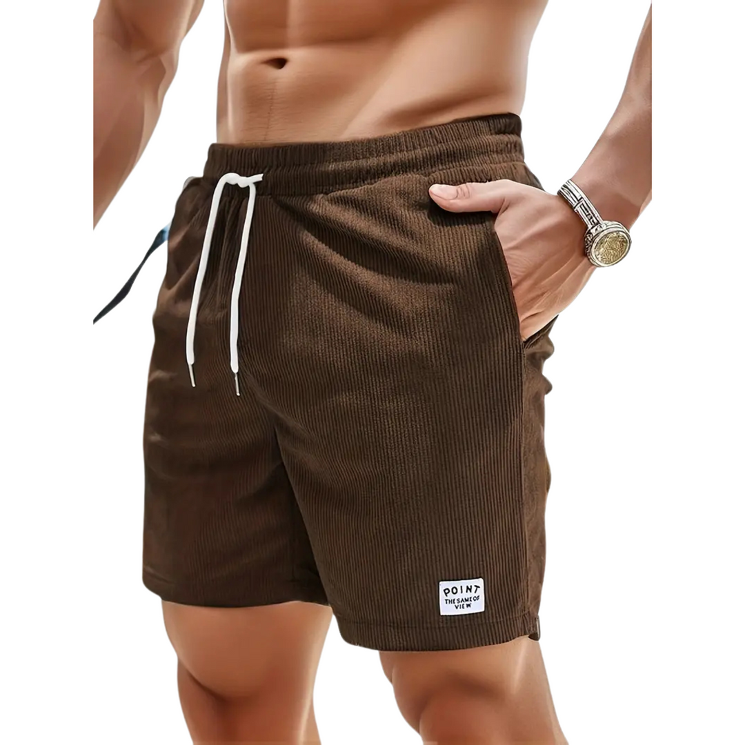 Men's Linen Shorts Gym Casual Swim Trunks