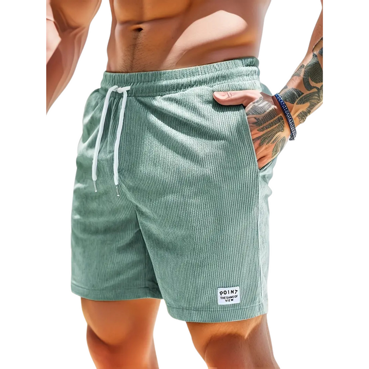 Men's Linen Shorts Gym Casual Swim Trunks