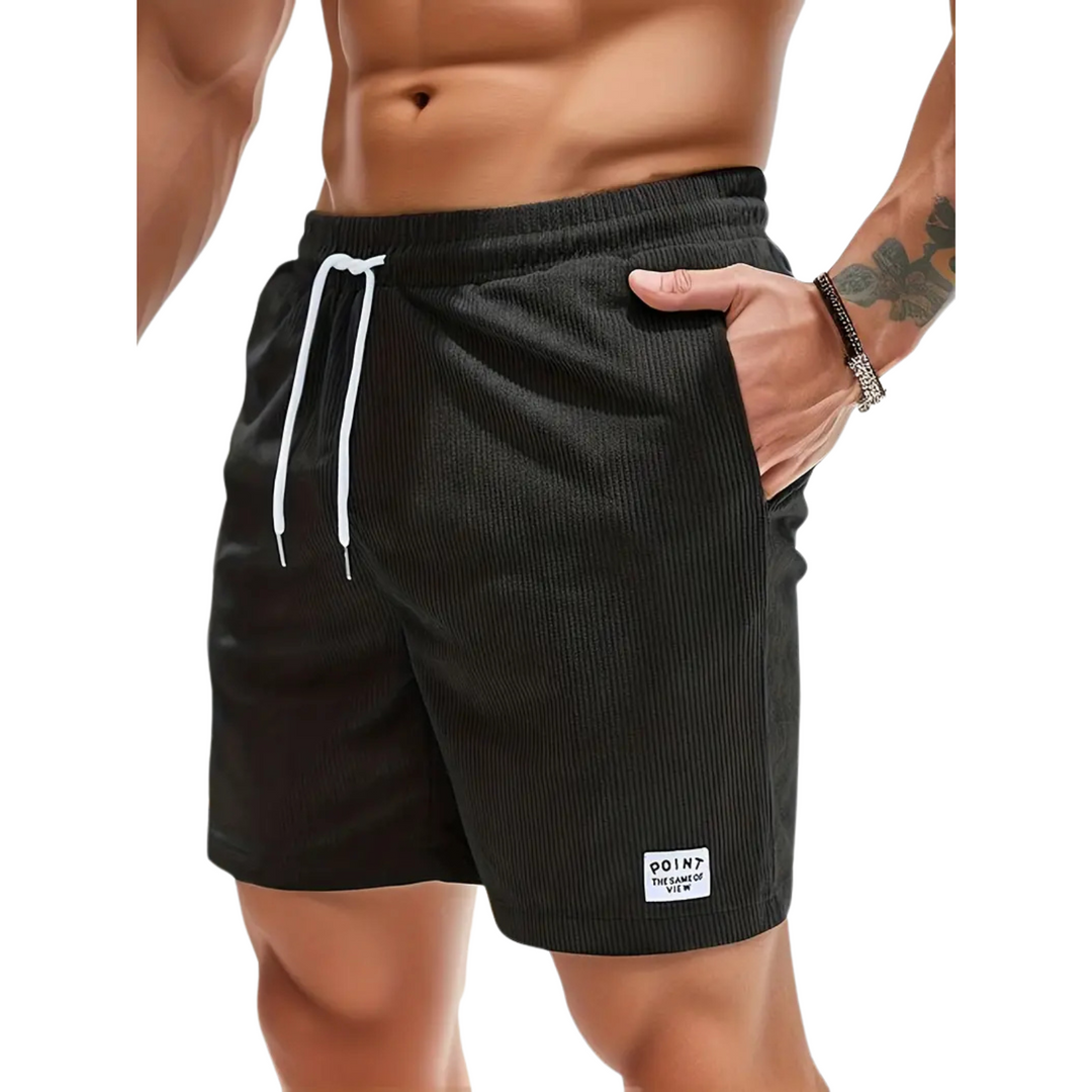 Men's Linen Shorts Gym Casual Swim Trunks
