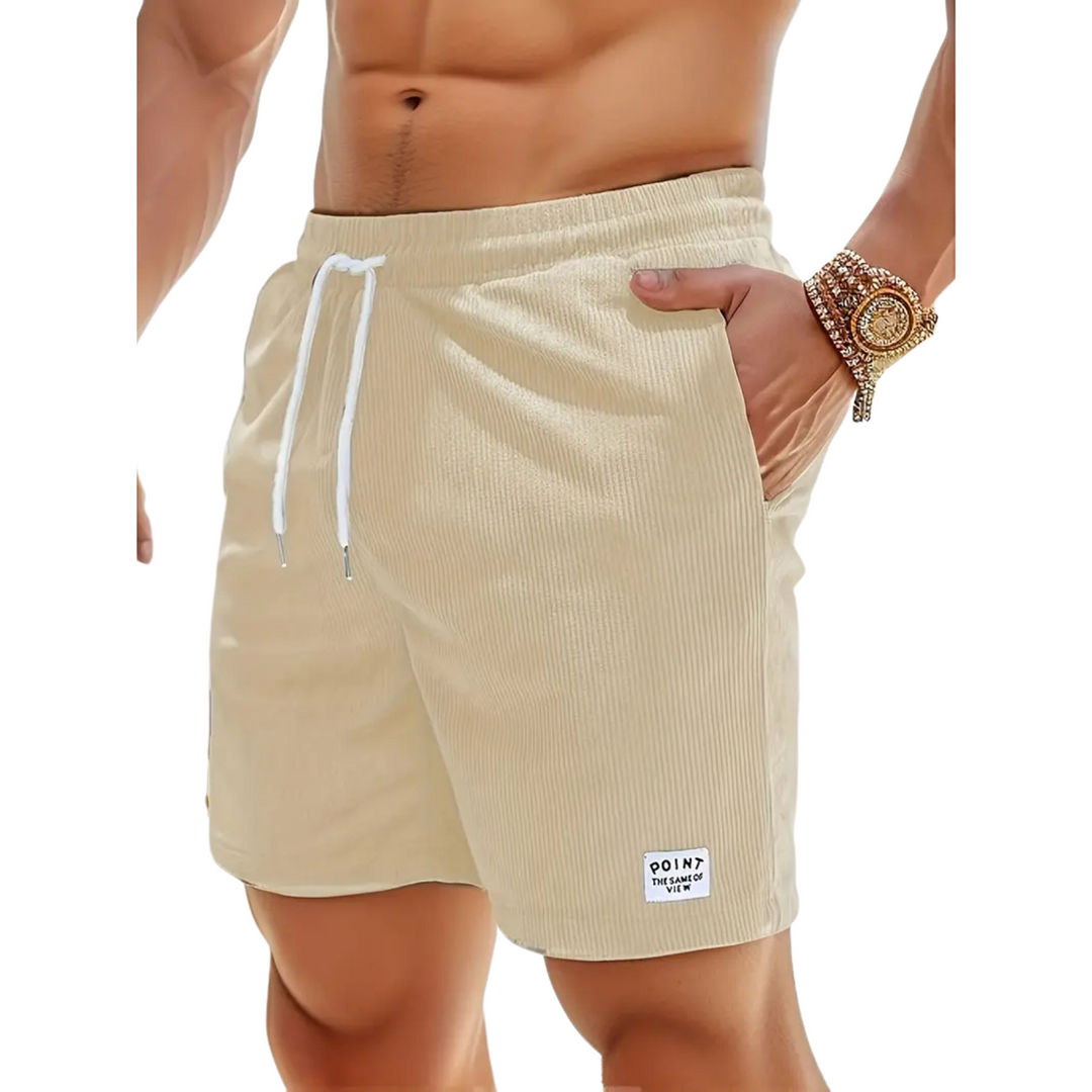 Men's Linen Shorts Gym Casual Swim Trunks