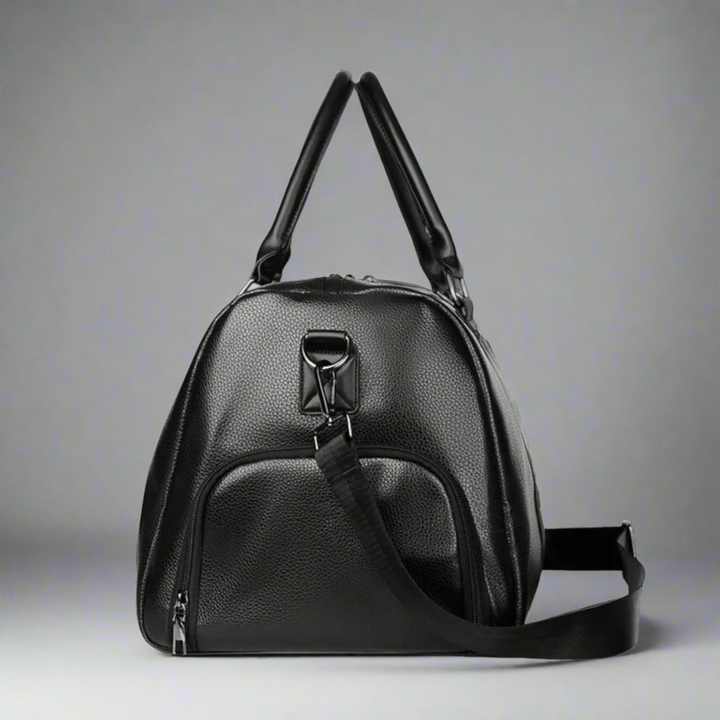 Duffle Bag Men's Leather Travel Carry-on Hand Luggage