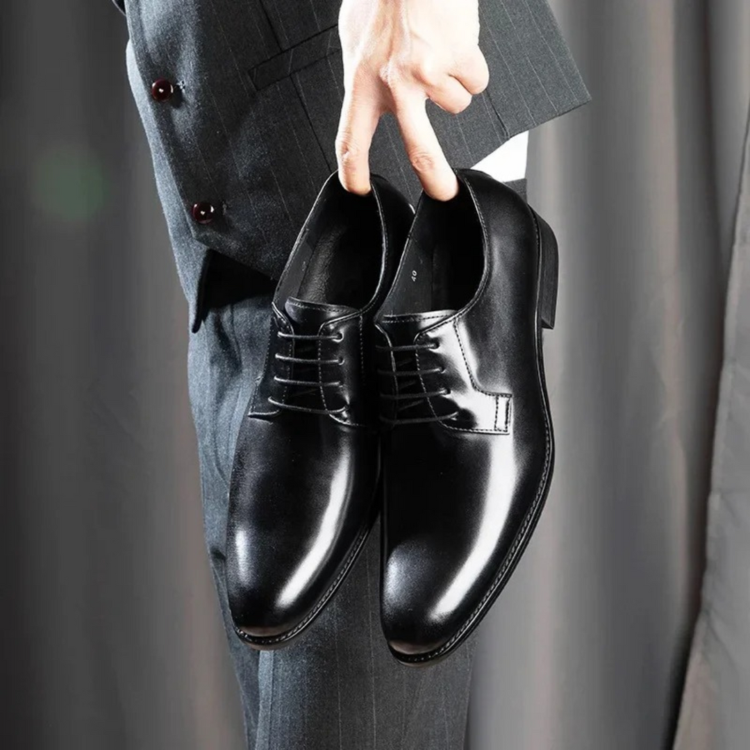 Men's Leather Derby Oxford Business Shoes