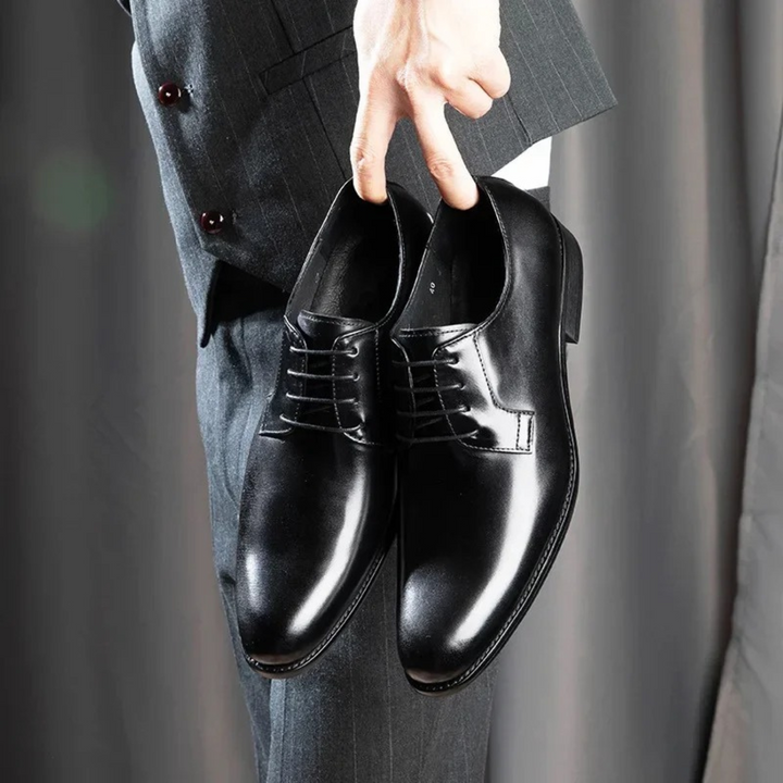 Men's Leather Derby Oxford Business Shoes
