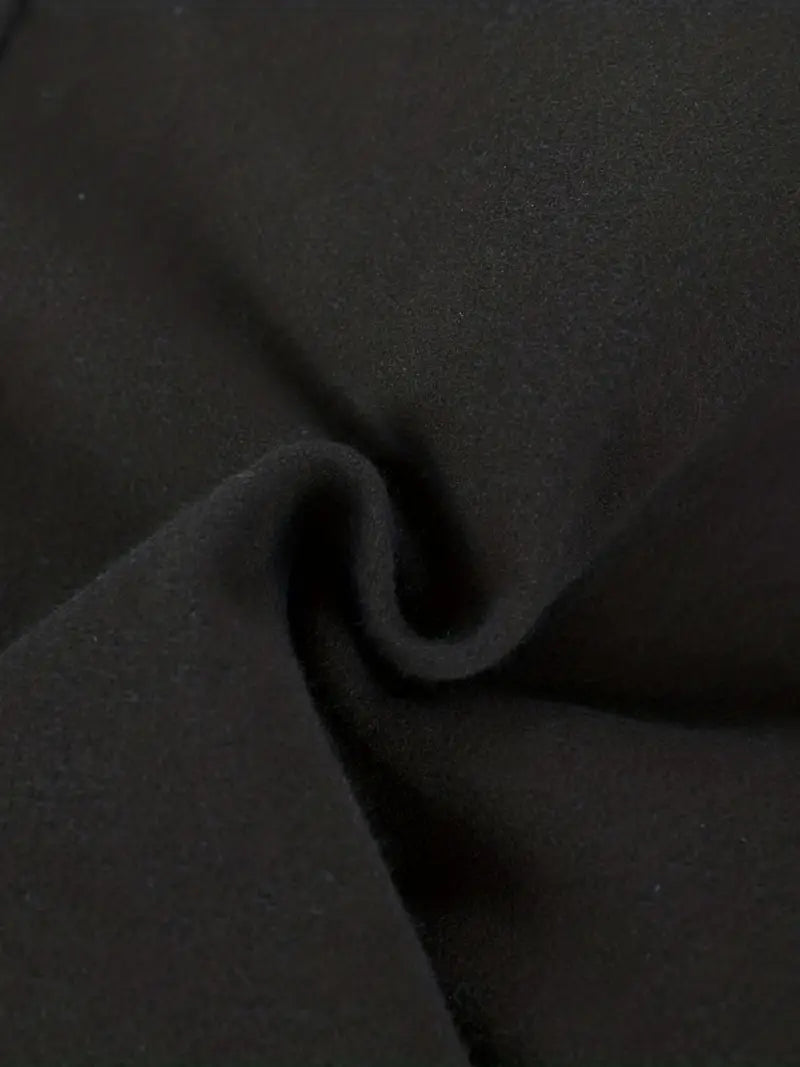 Men's Wool Overcoat Long Trench Jacket Outwear