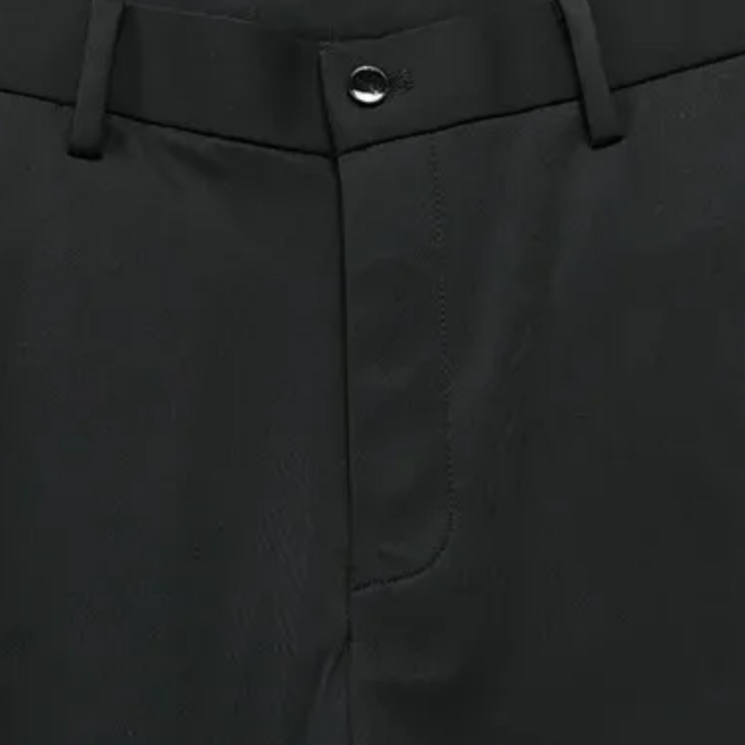 Men's Merino Wool Tailored Slim Fit Dress Trousers