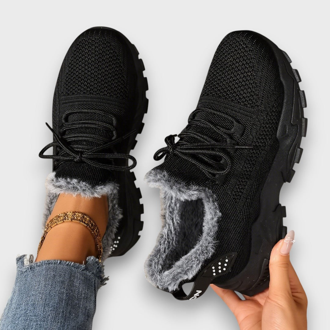 Women's Fleece Orthopaedic Walking Sneakers