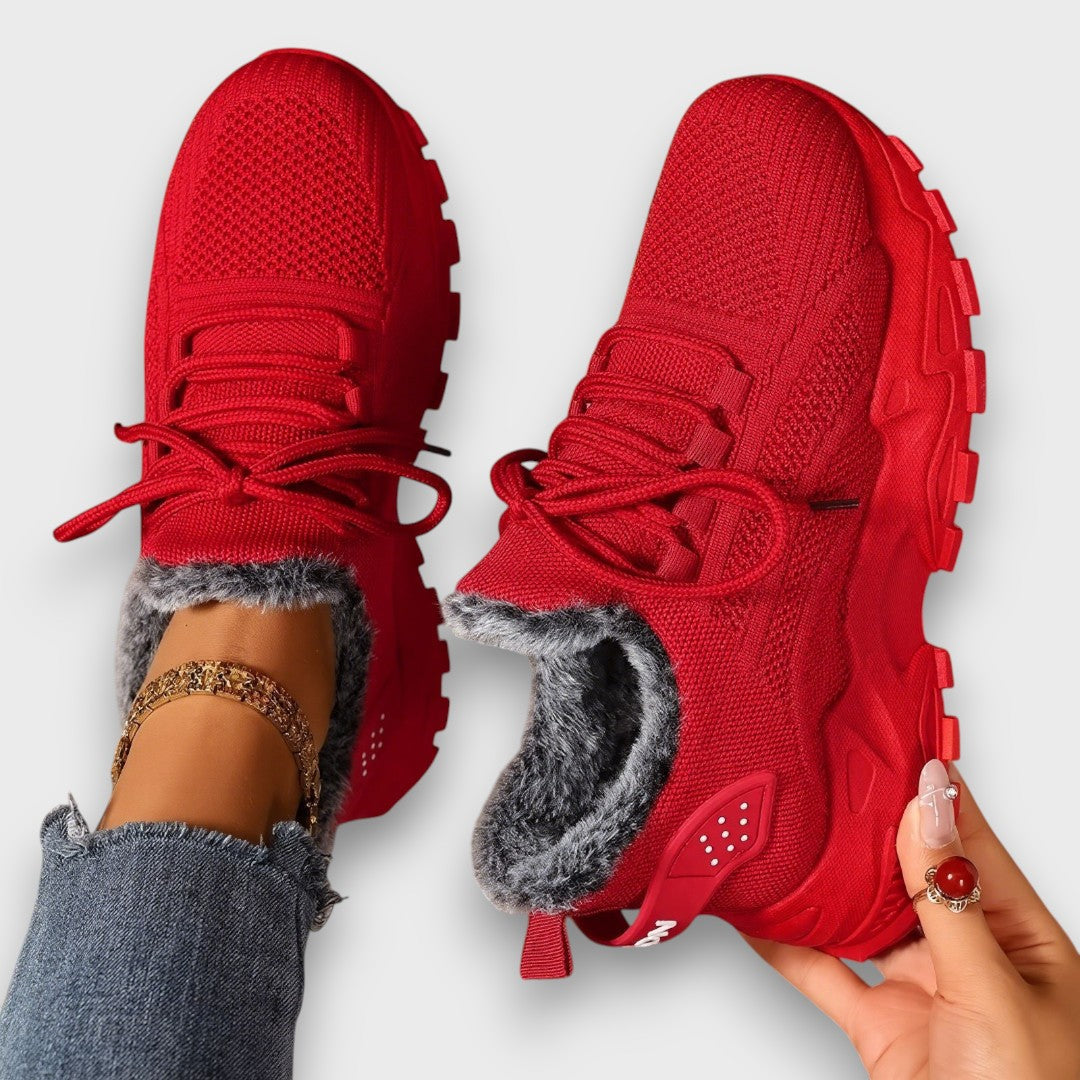Women's Fleece Orthopaedic Walking Sneakers
