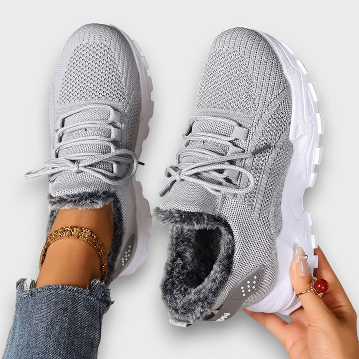 Women's Fleece Orthopaedic Walking Sneakers